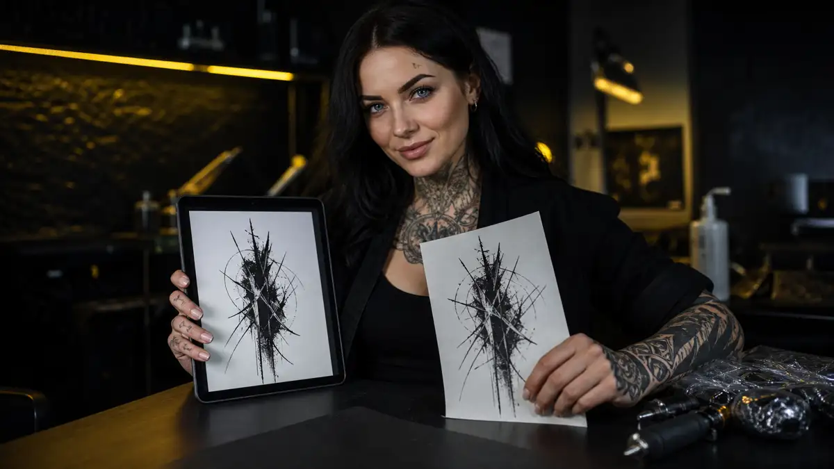 AI ir tatuiruočių dizainas: įrankis ar grėsmė
