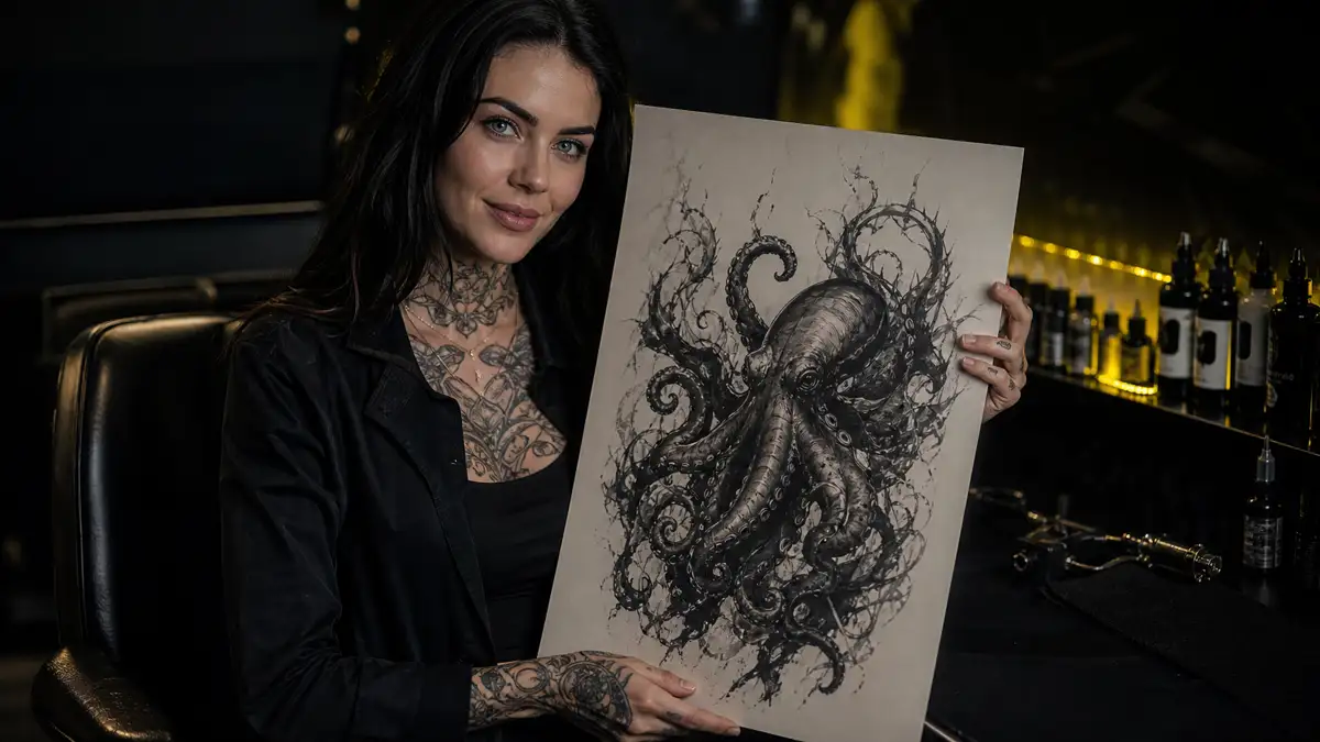 Aštuonkojo tatuiruotė