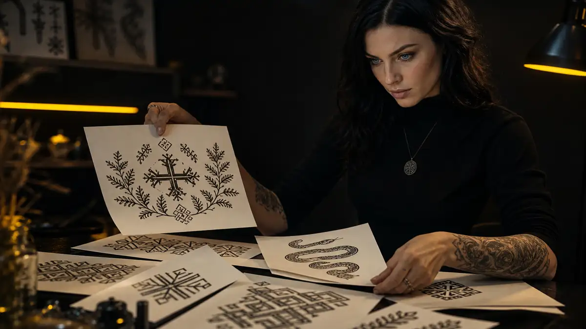 Baltų simboliai tatuiruotėse: ženklų žodynas