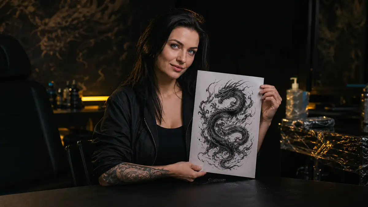 Drakono tatuiruotė: Rytai ir Vakarai