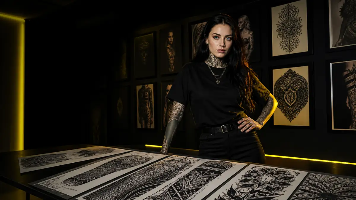 Blackwork scena Baltijos šalyse: kur ieškoti juodos linijos
