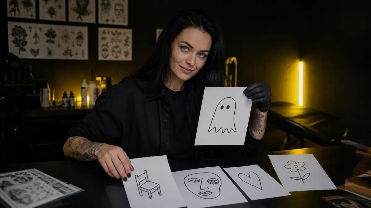 Humoro tatuiruotės: kada juokas vertas odos