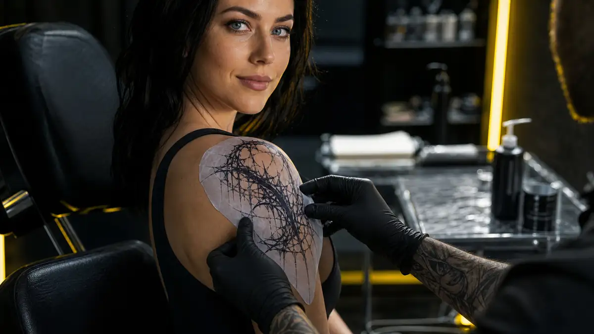 Pečių tatuiruotės: viena dėkingiausių zonų ant kūno
