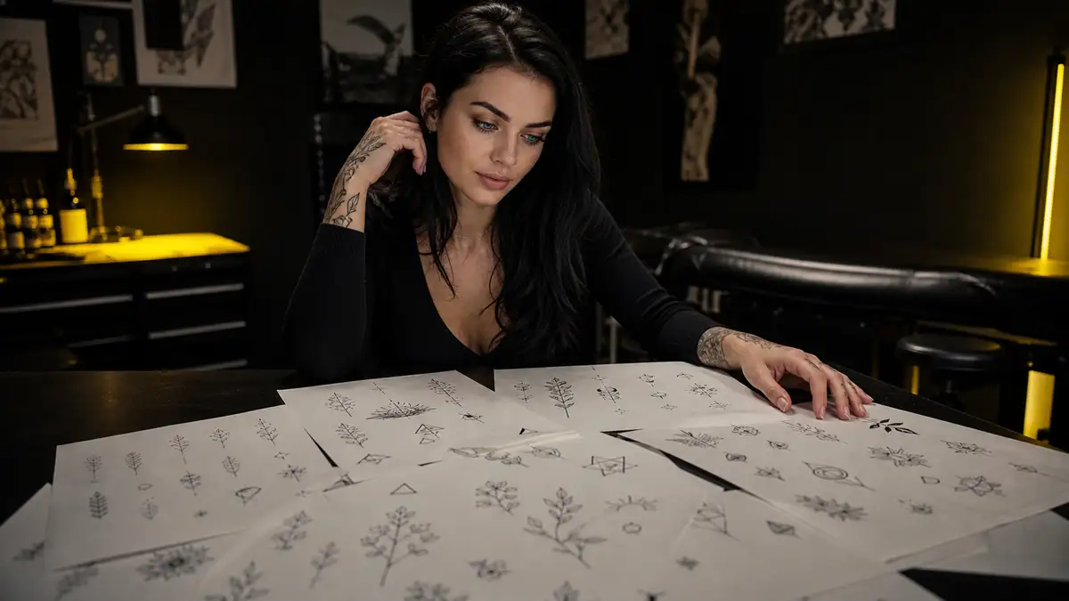 Pirmos tatuiruotės idėjos: 50 krypčių, kurios veikia