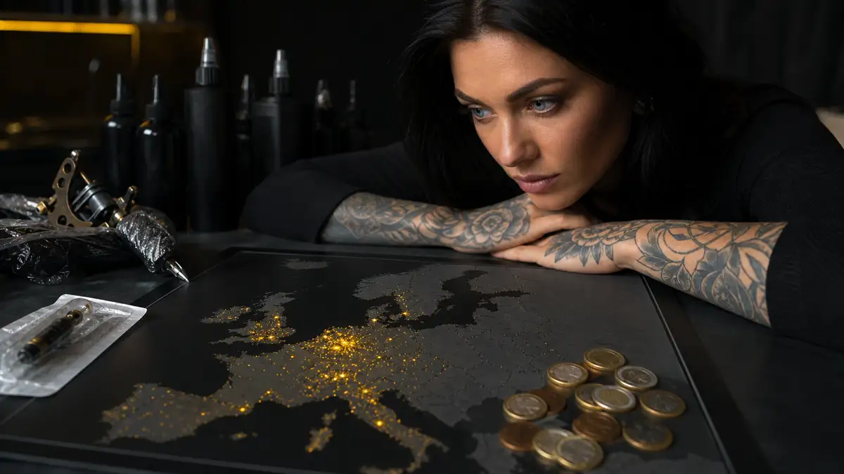 Tatuiruočių kainos Europoje: kur pigiau ir kodėl