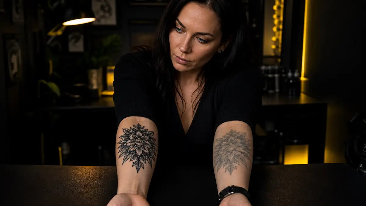 Kaip tatuiruotė atrodys po 20 metų