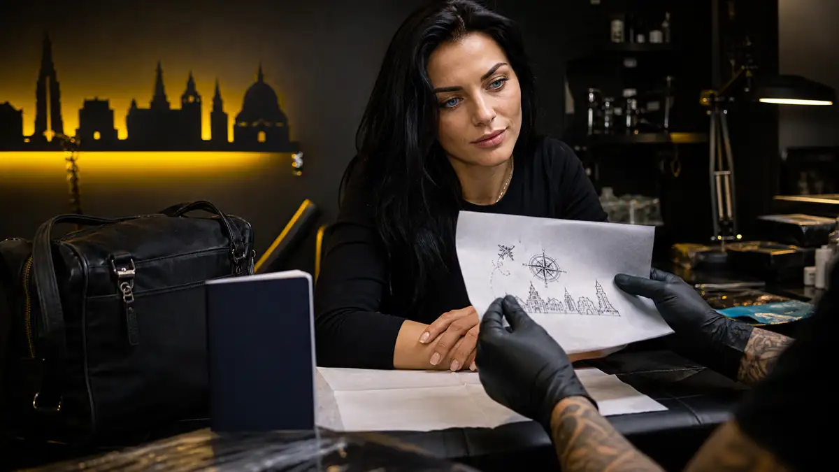 Tatuiruotė kelionės metu: gidas turistui Vilniuje