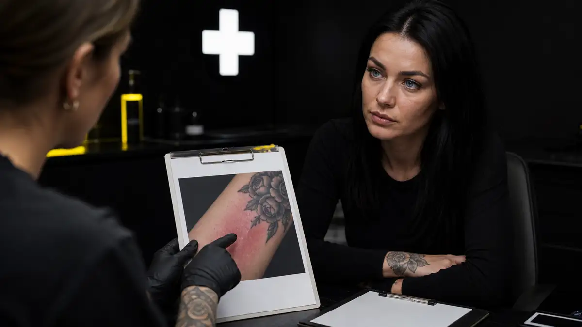 Tatuiruotės infekcija: požymiai ir ką daryti