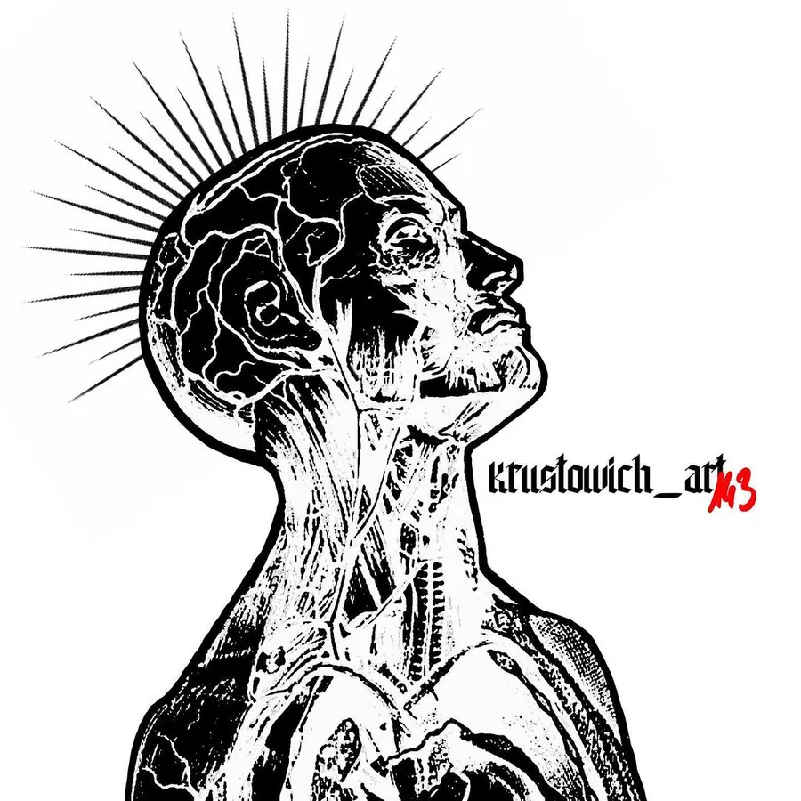 Flash tatuiruotės eskizas 42, Krustowich Ink