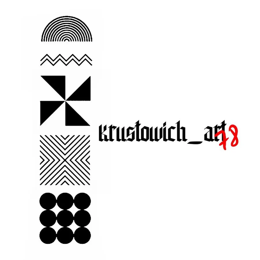 Flash tatuiruotės eskizas 95, Krustowich Ink