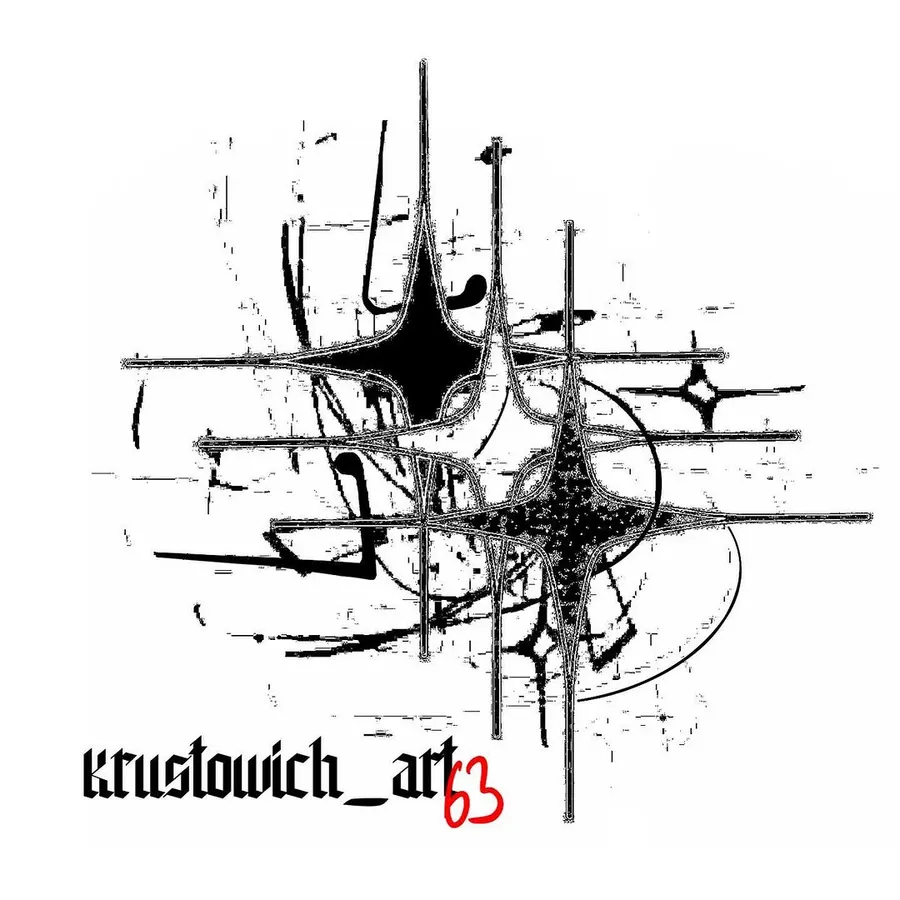 Flash tatuiruotės eskizas 111, Krustowich Ink