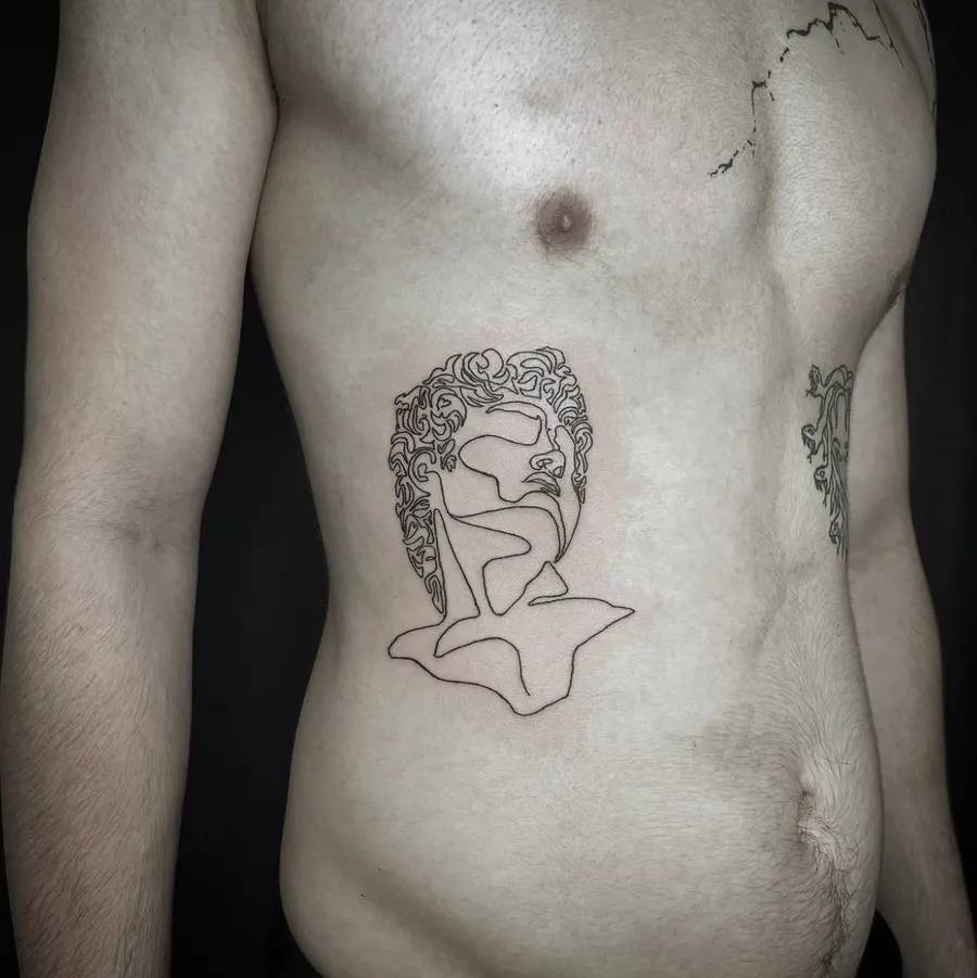 Blackwork tatuiruotė 29, Krustowich Ink, Vilnius
