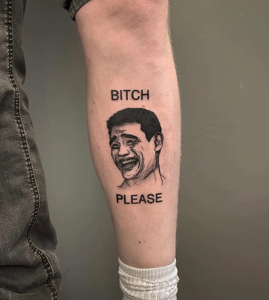 Blackwork tatuiruotė 43, Krustowich Ink, Vilnius