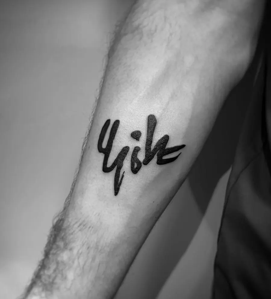 Blackwork tatuiruotė 72, Krustowich Ink, Vilnius
