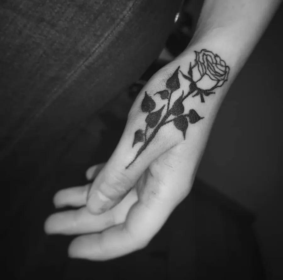 Blackwork tatuiruotė 88, Krustowich Ink, Vilnius